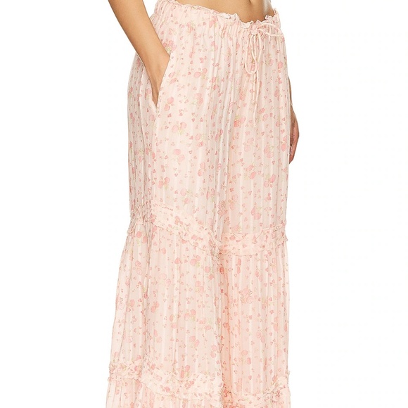Free People Emmaline Tiered Pull On Pant - Picture 3 of 4